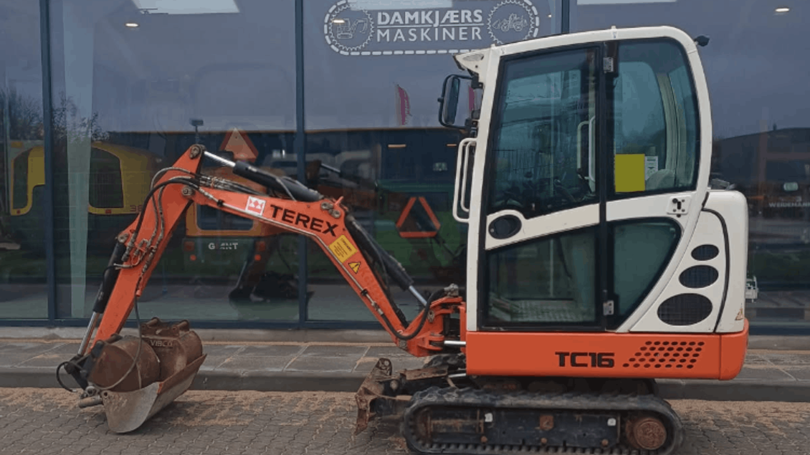 Bagger of the type Terex TC16 Terex TC16, Gebrauchtmaschine in Horsens (Picture 1)