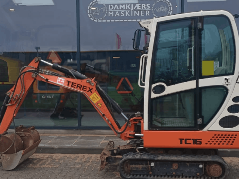 Bagger van het type Terex TC16 Terex TC16, Gebrauchtmaschine in Horsens (Foto 1)