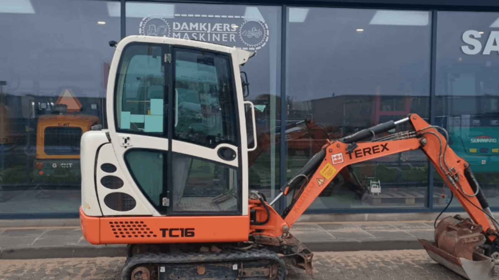 Bagger of the type Terex TC16 Terex TC16, Gebrauchtmaschine in Horsens (Picture 4)
