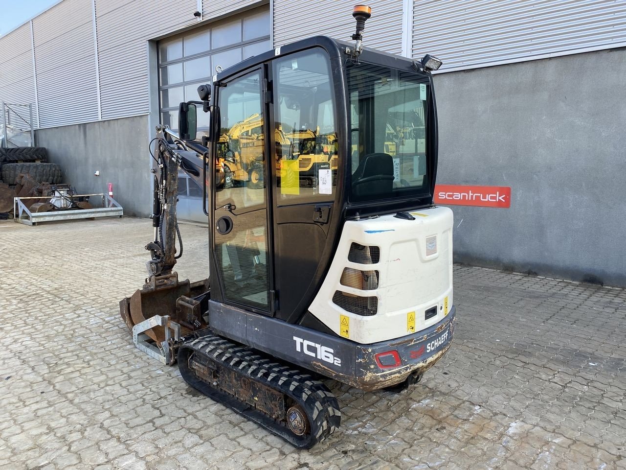Bagger типа Terex TC16, Gebrauchtmaschine в Skive (Фотография 2)