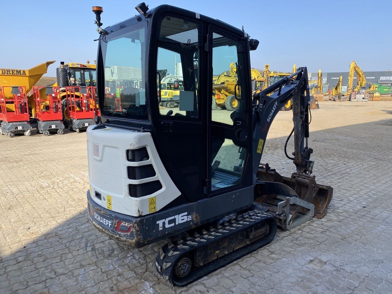 Bagger типа Terex TC16, Gebrauchtmaschine в Skive (Фотография 4)