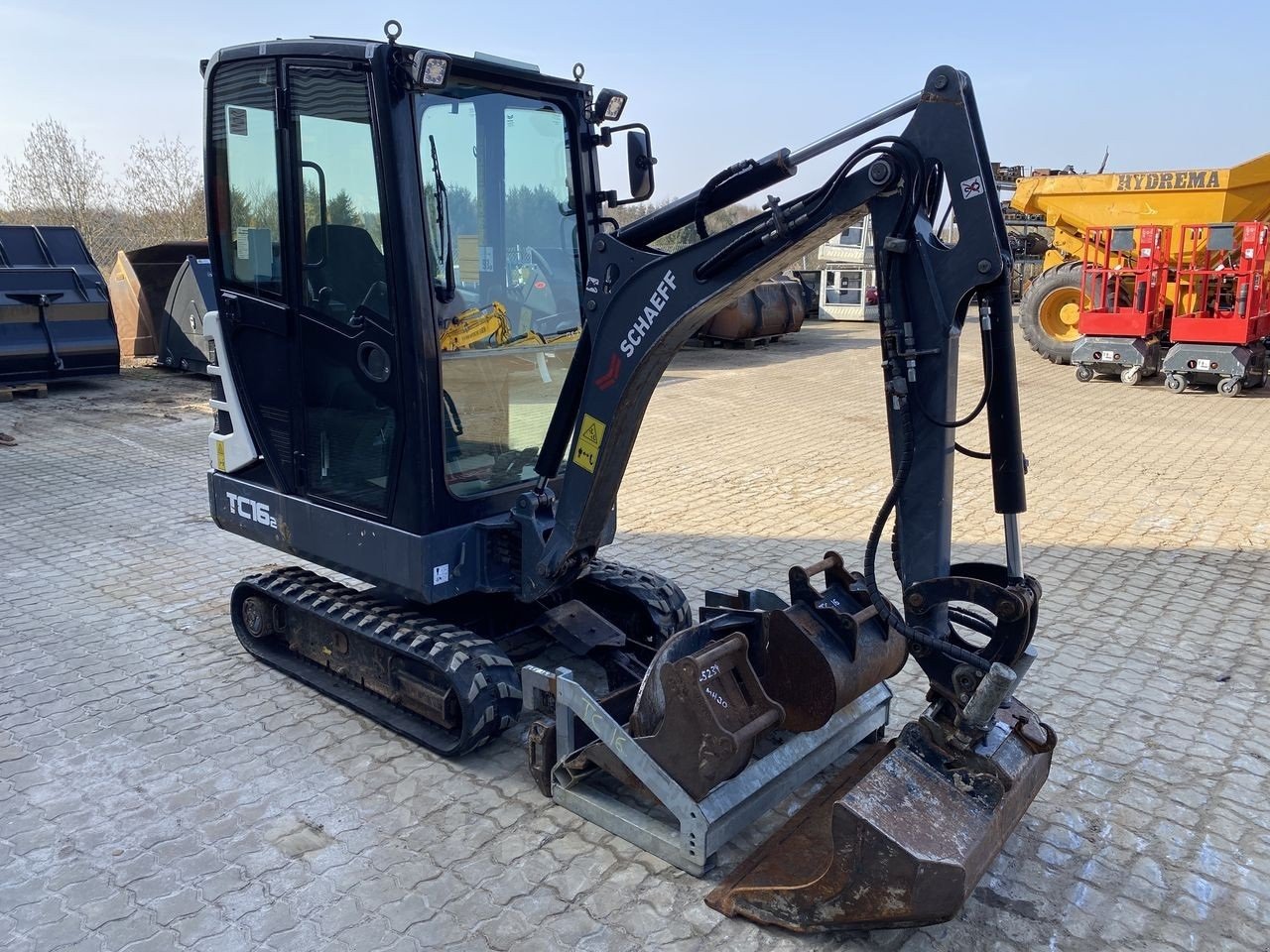 Bagger типа Terex TC16, Gebrauchtmaschine в Skive (Фотография 5)