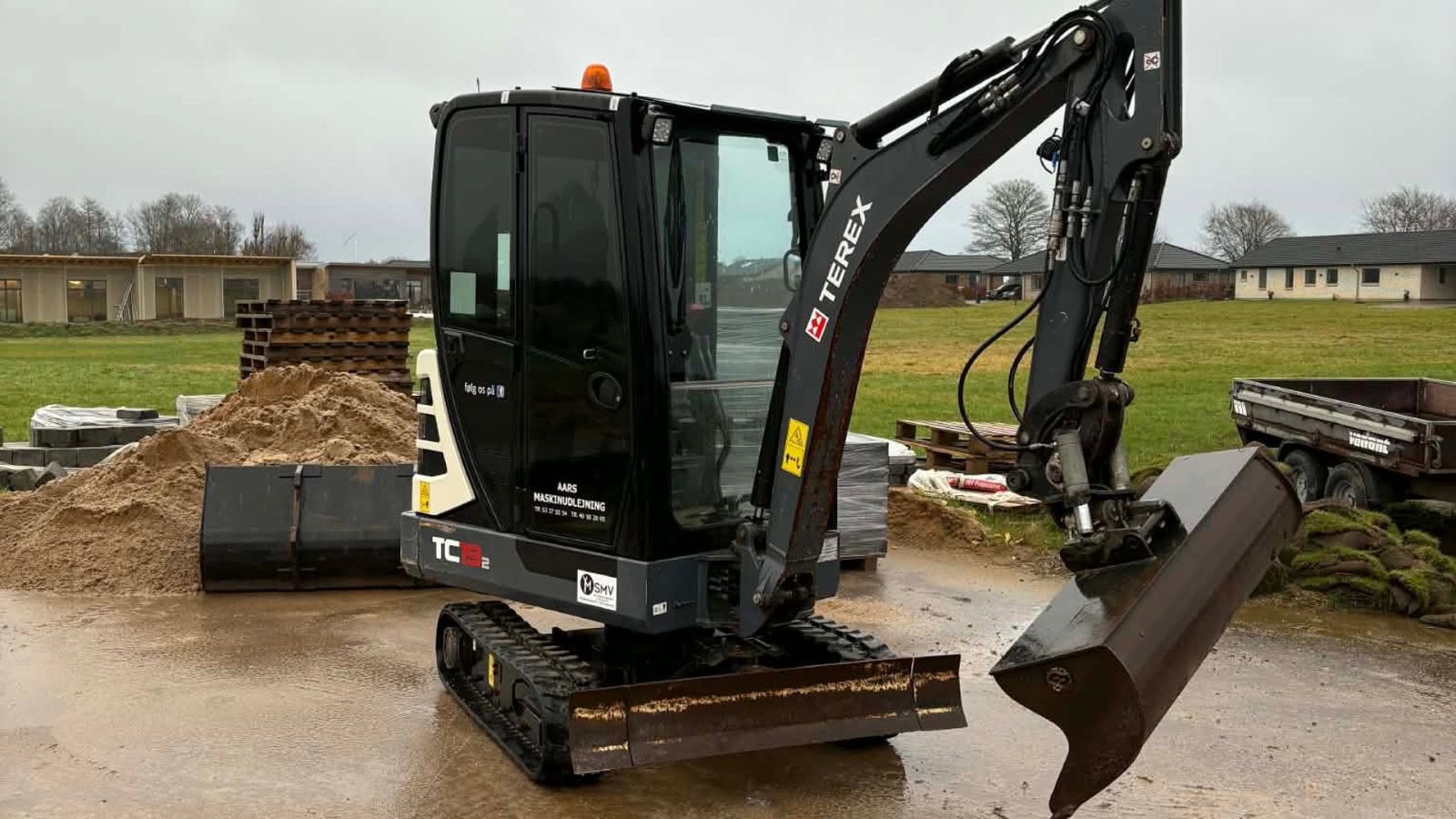 Bagger Türe ait Terex TC19.2, Gebrauchtmaschine içinde Hejnsvig (resim 2)