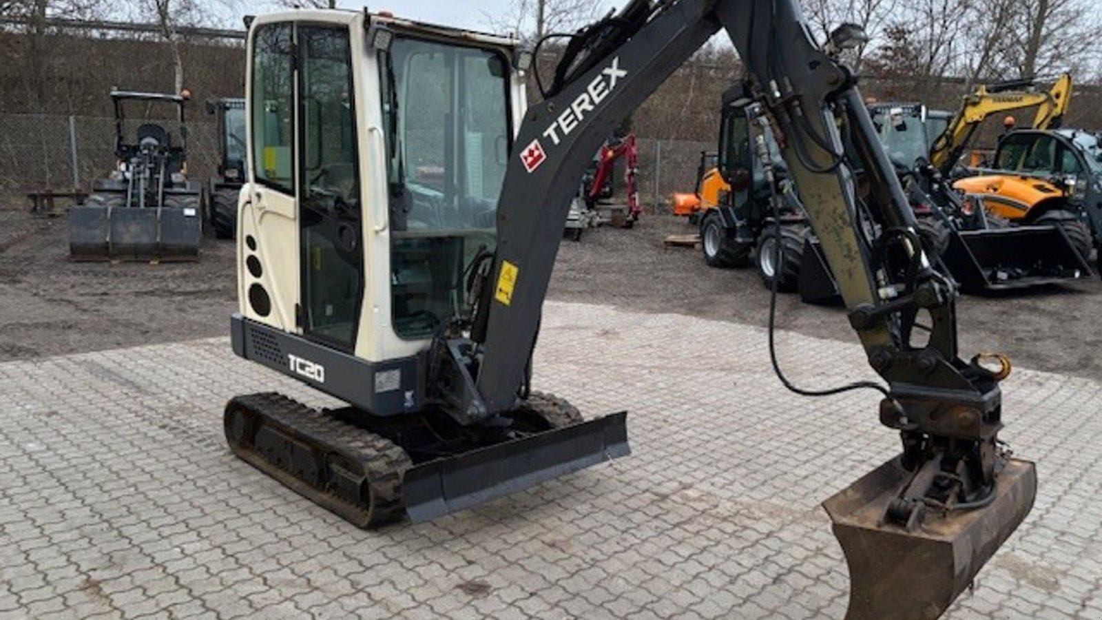 Bagger van het type Terex TC20, Gebrauchtmaschine in Nørresundby (Foto 2)