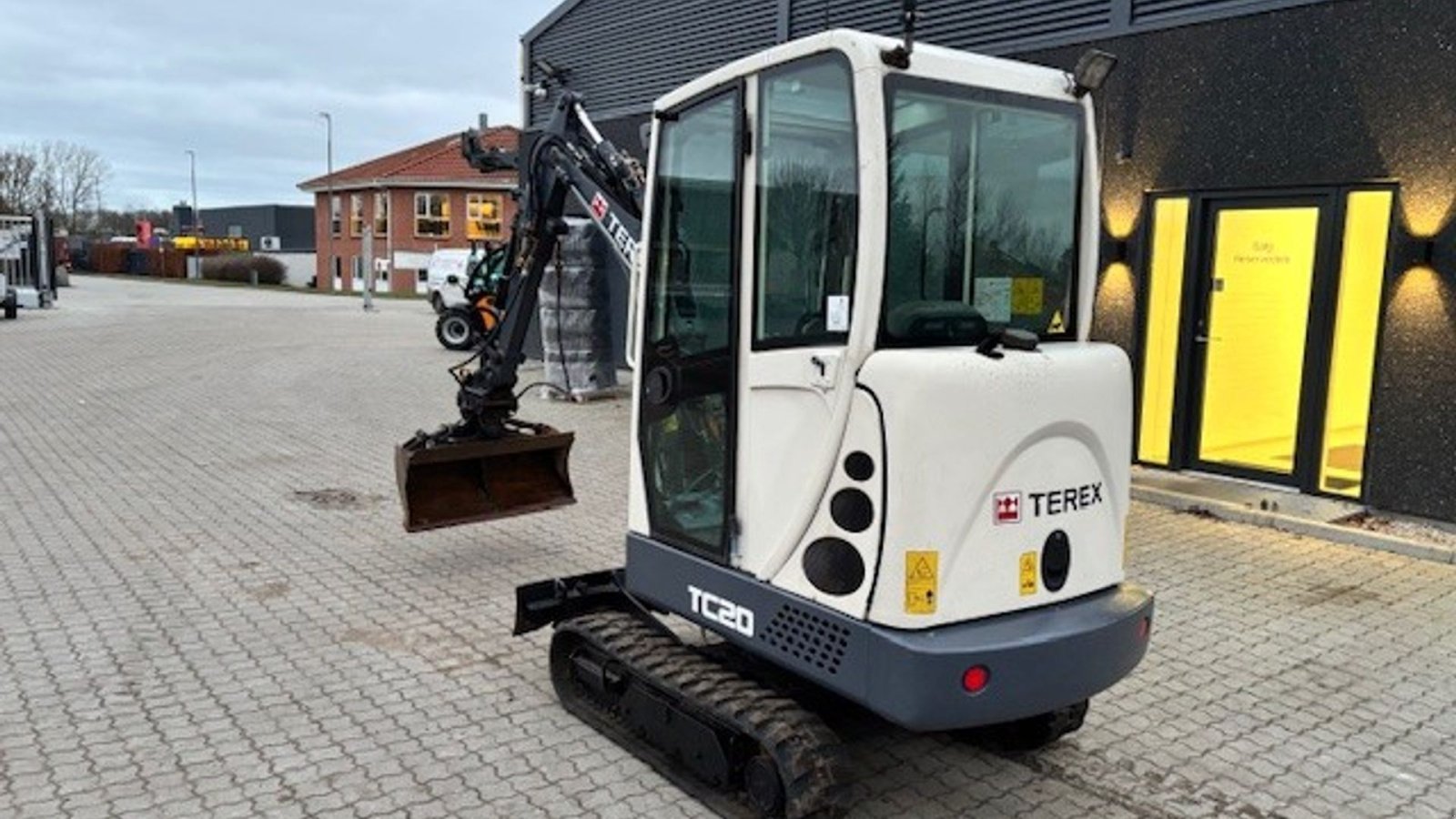 Bagger van het type Terex TC20, Gebrauchtmaschine in Nørresundby (Foto 5)