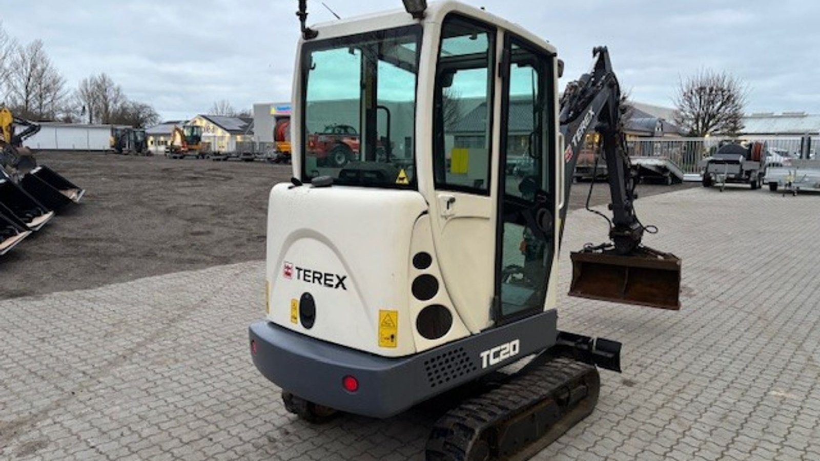 Bagger van het type Terex TC20, Gebrauchtmaschine in Nørresundby (Foto 4)