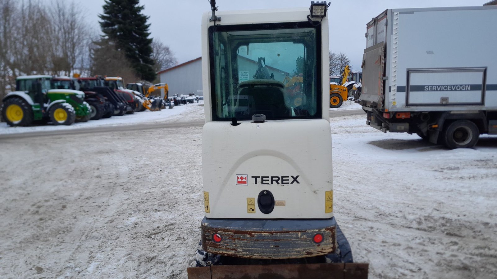 Bagger Türe ait Terex TC20, Gebrauchtmaschine içinde Gudbjerg (resim 3)
