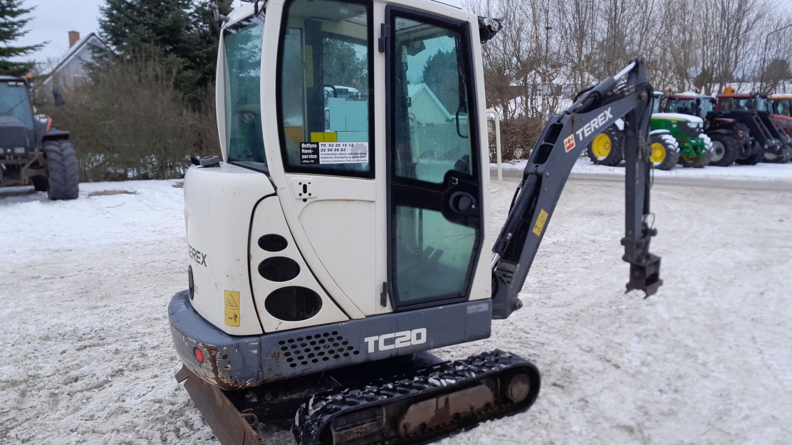 Bagger Türe ait Terex TC20, Gebrauchtmaschine içinde Gudbjerg (resim 2)