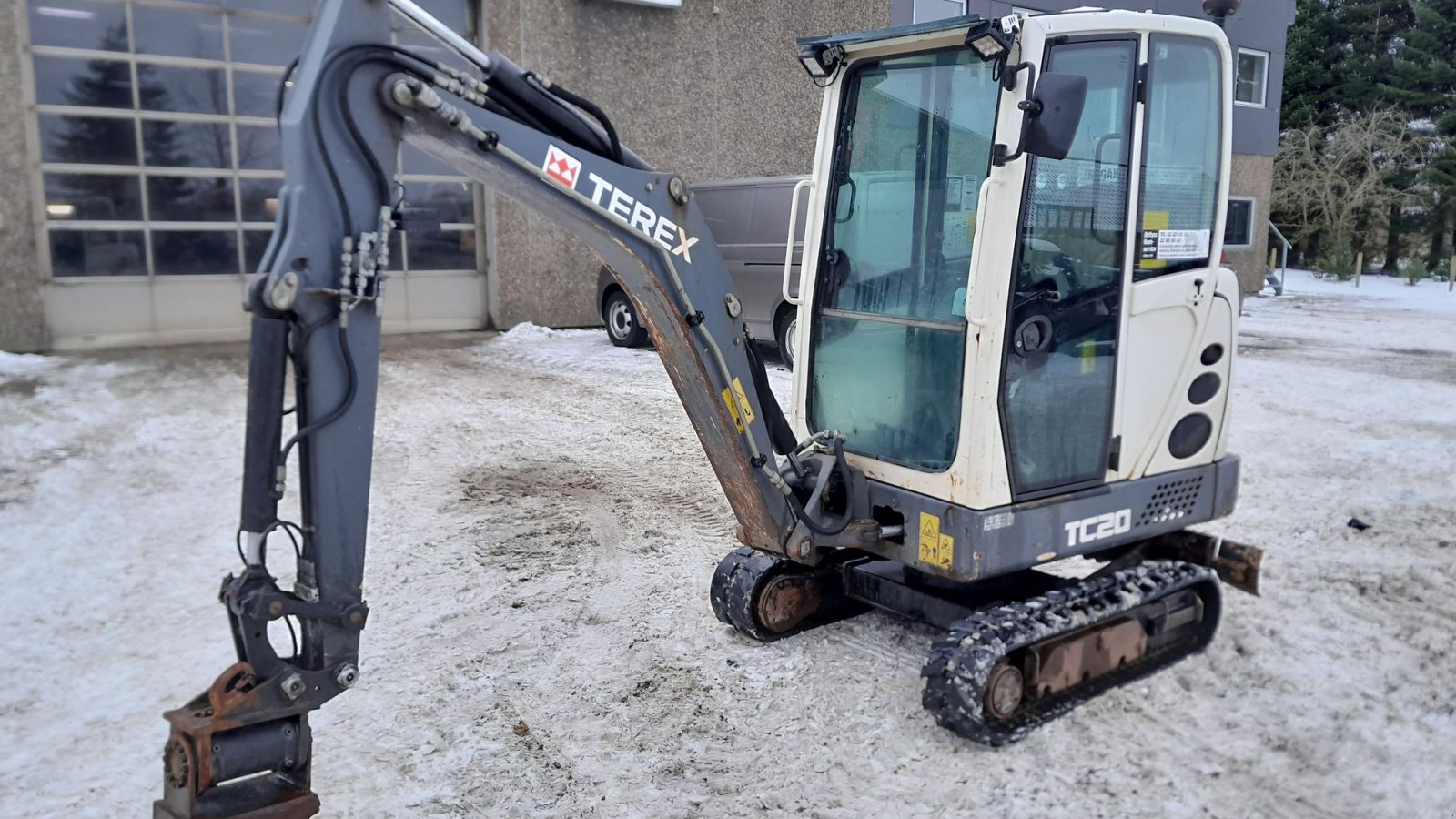 Bagger Türe ait Terex TC20, Gebrauchtmaschine içinde Gudbjerg (resim 5)