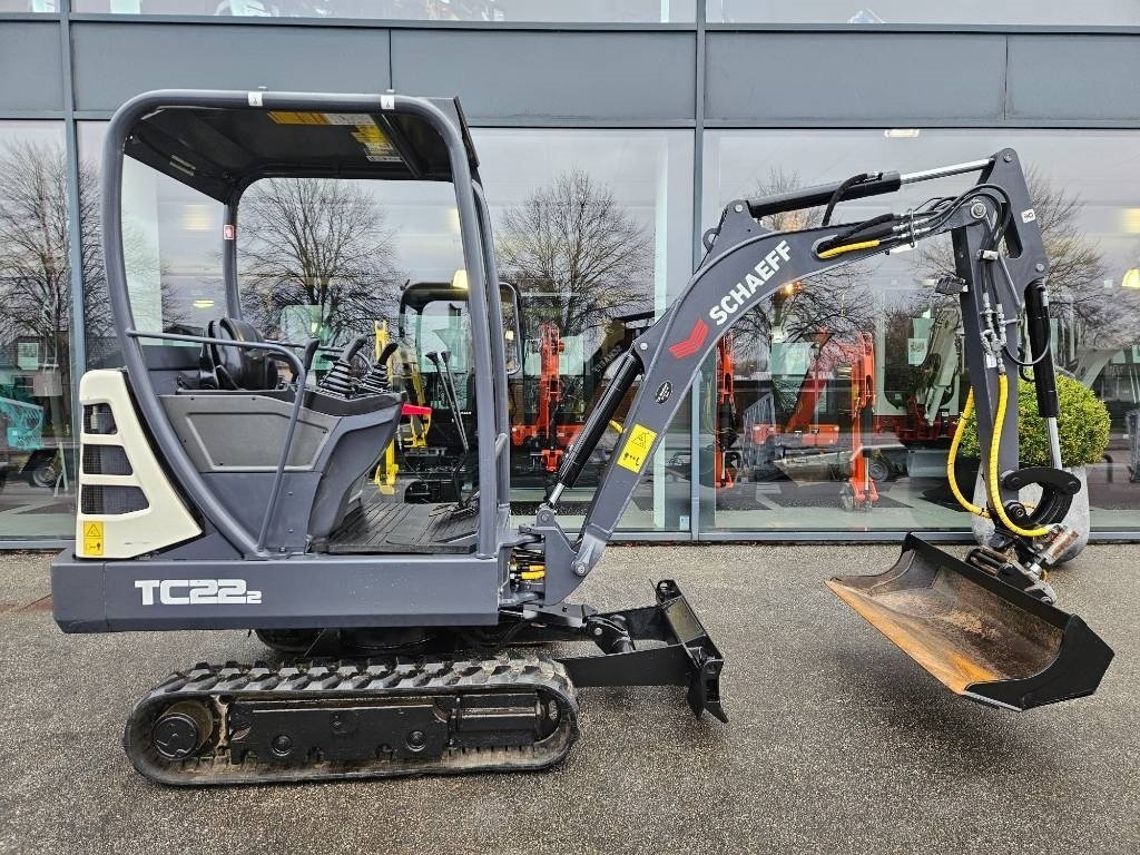 Bagger типа Terex tc22-2, Gebrauchtmaschine в Fårevejle (Фотография 2)