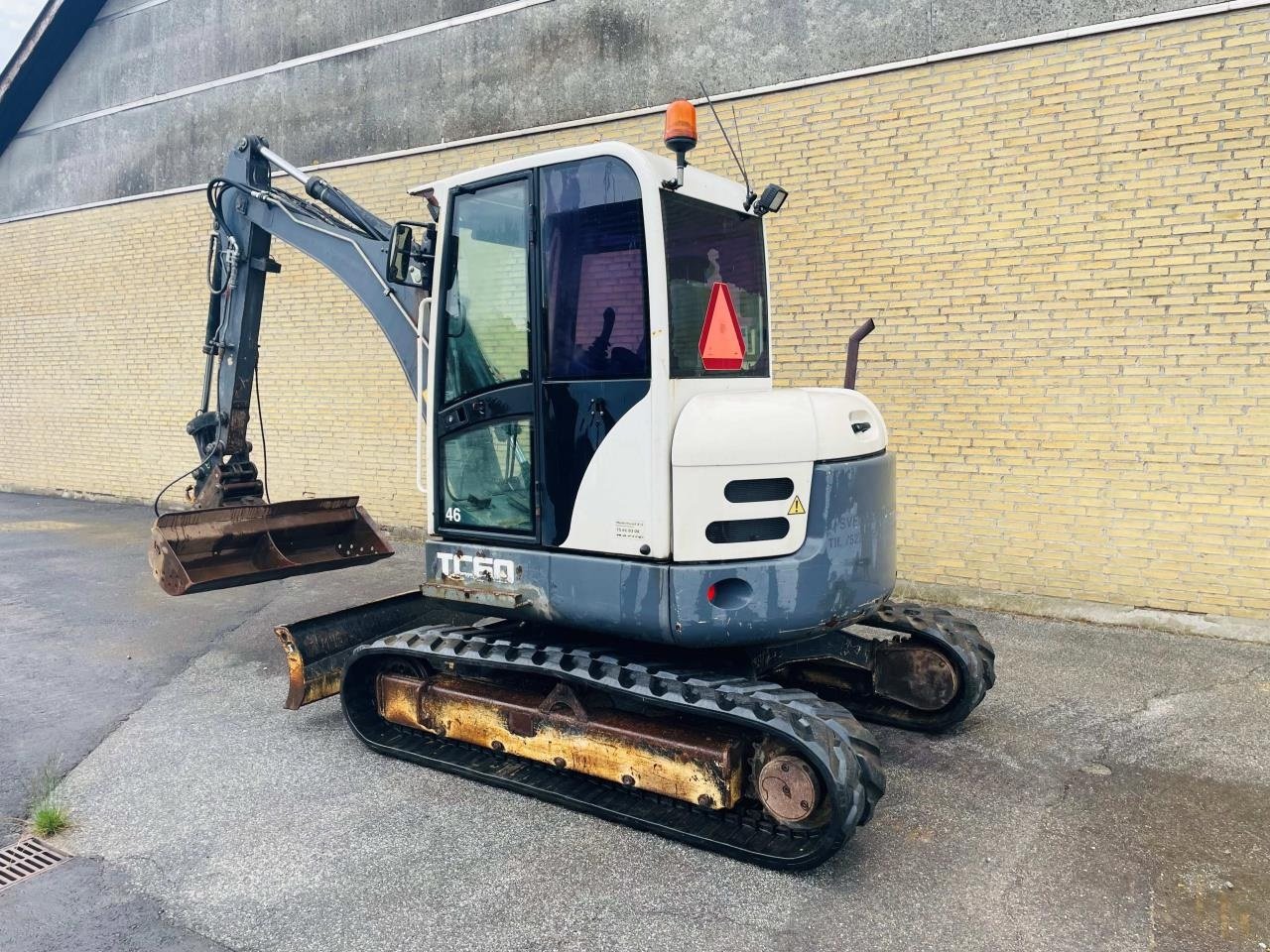 Bagger des Typs Terex TC60, Gebrauchtmaschine in Middelfart (Bild 5)