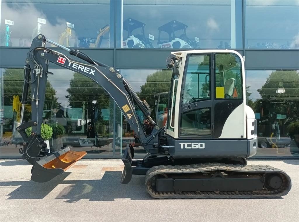 Bagger des Typs Terex tc60, Gebrauchtmaschine in Fårevejle (Bild 5)