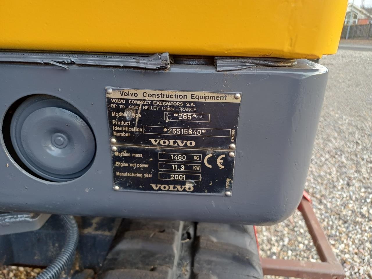 Bagger typu Volvo EC 15, Gebrauchtmaschine v Skjern (Obrázek 4)