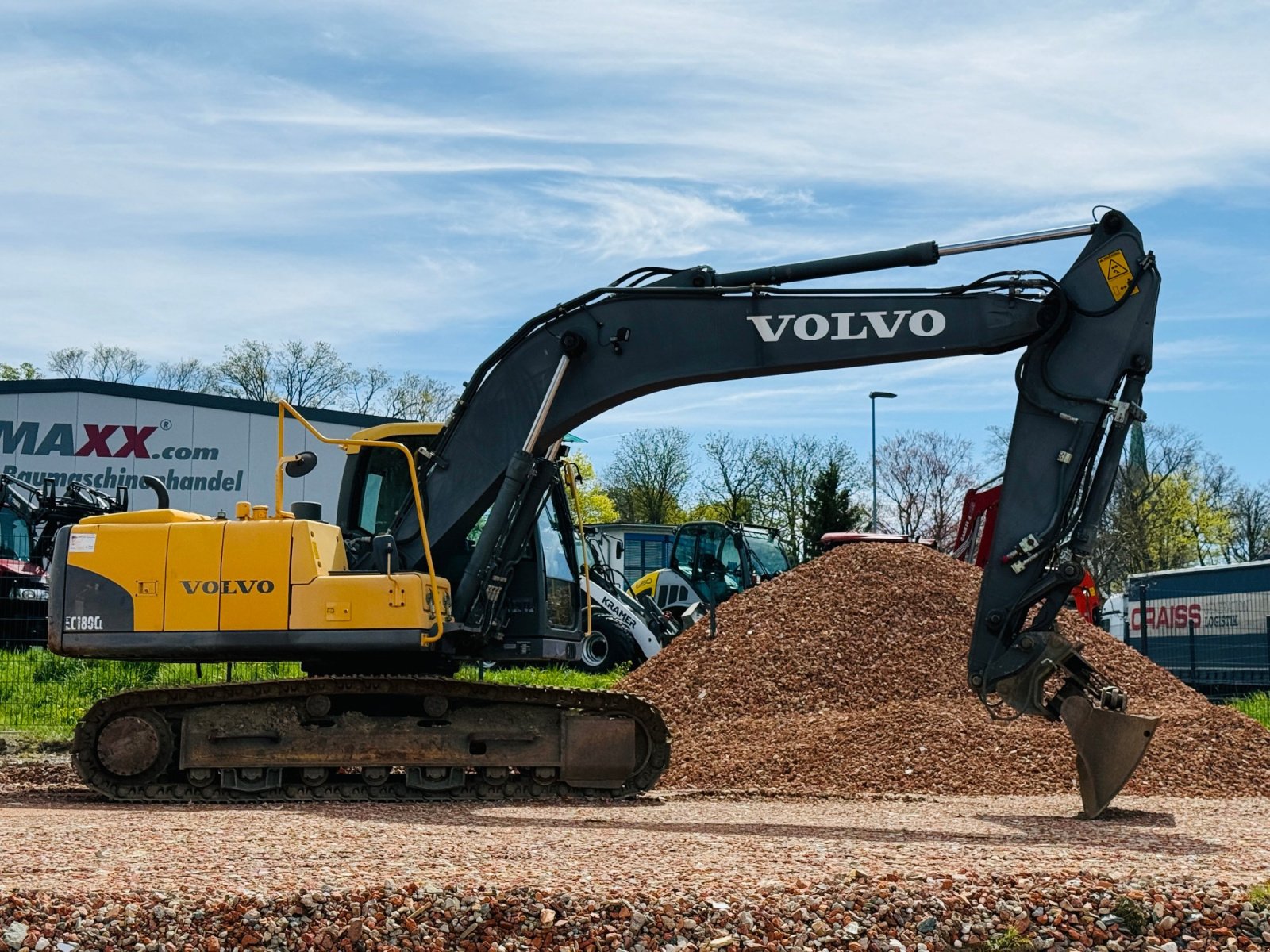 Bagger типа Volvo EC 180 C - 1. HAND, Gebrauchtmaschine в Falkenstein (Фотография 1)
