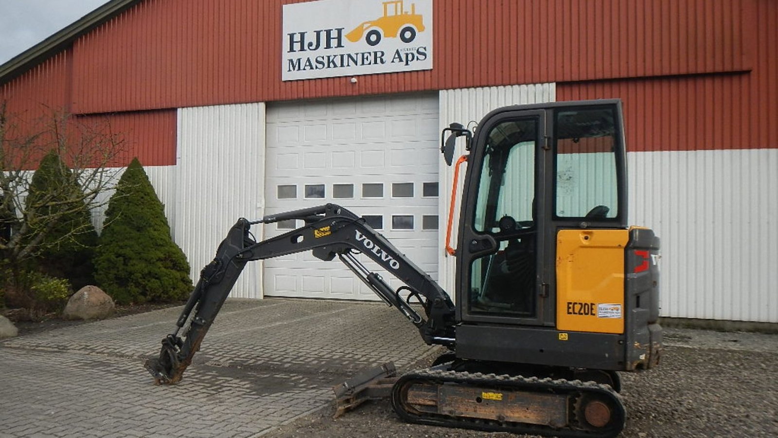 Bagger tipa Volvo EC 20 E Kompaktgravemaskine, Gebrauchtmaschine u Aabenraa (Slika 5)