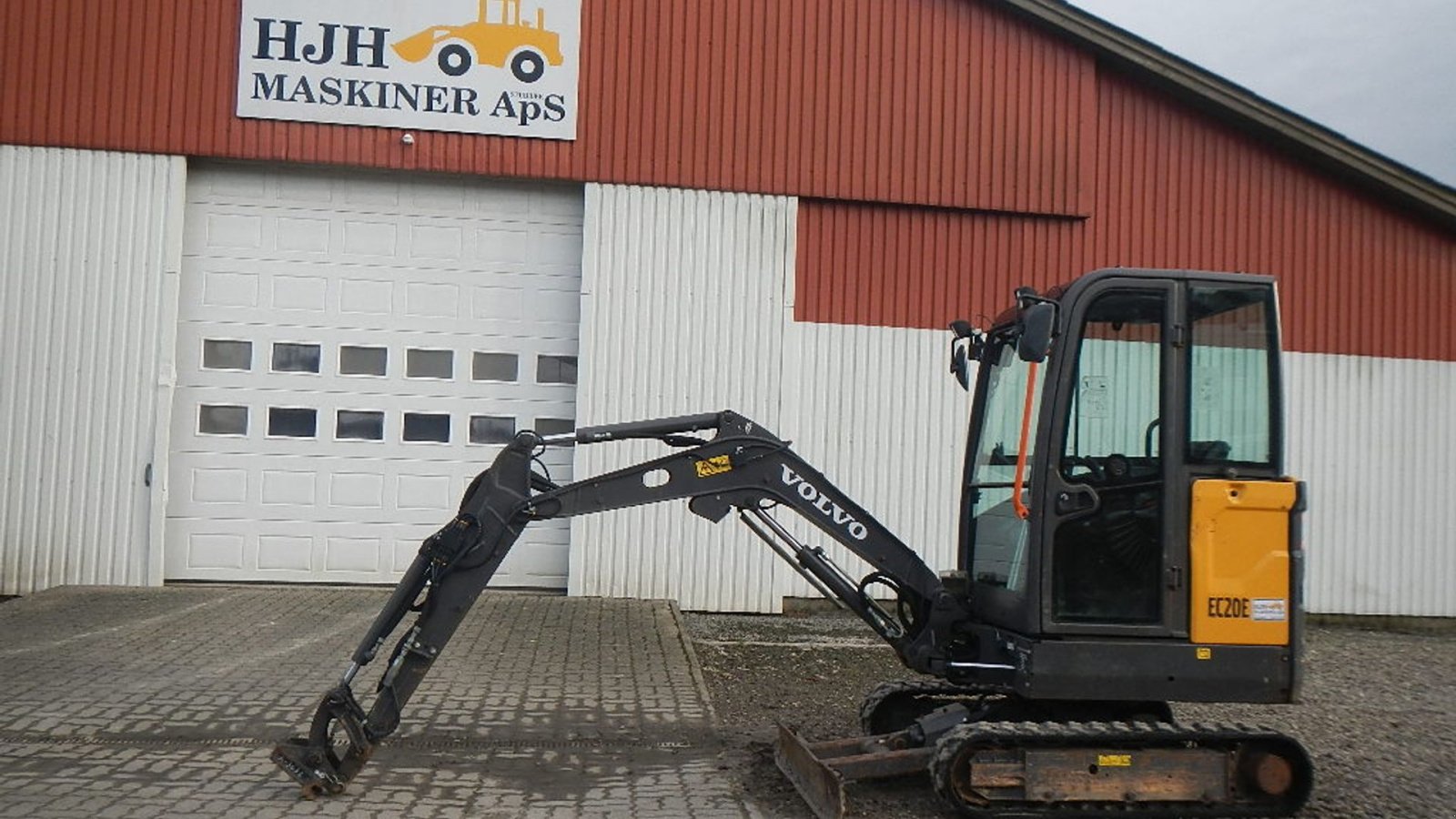 Bagger tipa Volvo EC 20 E Kompaktgravemaskine, Gebrauchtmaschine u Aabenraa (Slika 1)