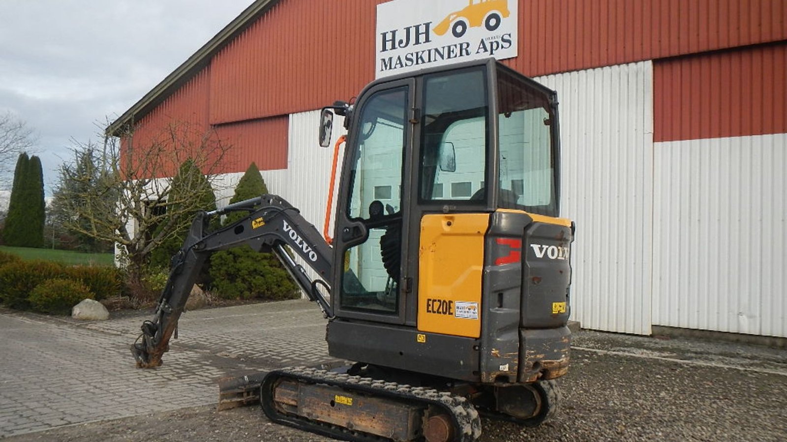 Bagger tipa Volvo EC 20 E Kompaktgravemaskine, Gebrauchtmaschine u Aabenraa (Slika 4)