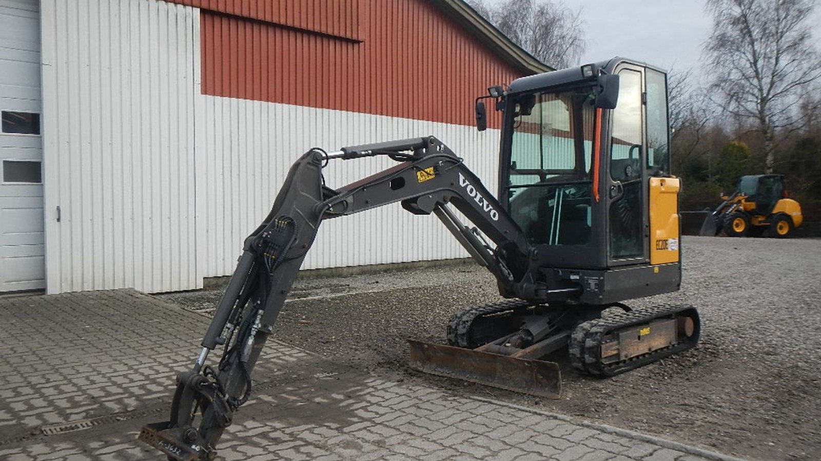 Bagger tipa Volvo EC 20 E Kompaktgravemaskine, Gebrauchtmaschine u Aabenraa (Slika 11)