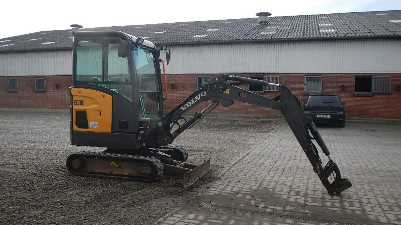 Bagger tipa Volvo EC 20 E Kompaktgravemaskine, Gebrauchtmaschine u Aabenraa (Slika 7)
