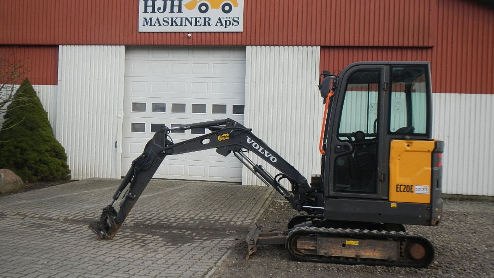 Bagger tipa Volvo EC 20 E Kompaktgravemaskine, Gebrauchtmaschine u Aabenraa (Slika 3)