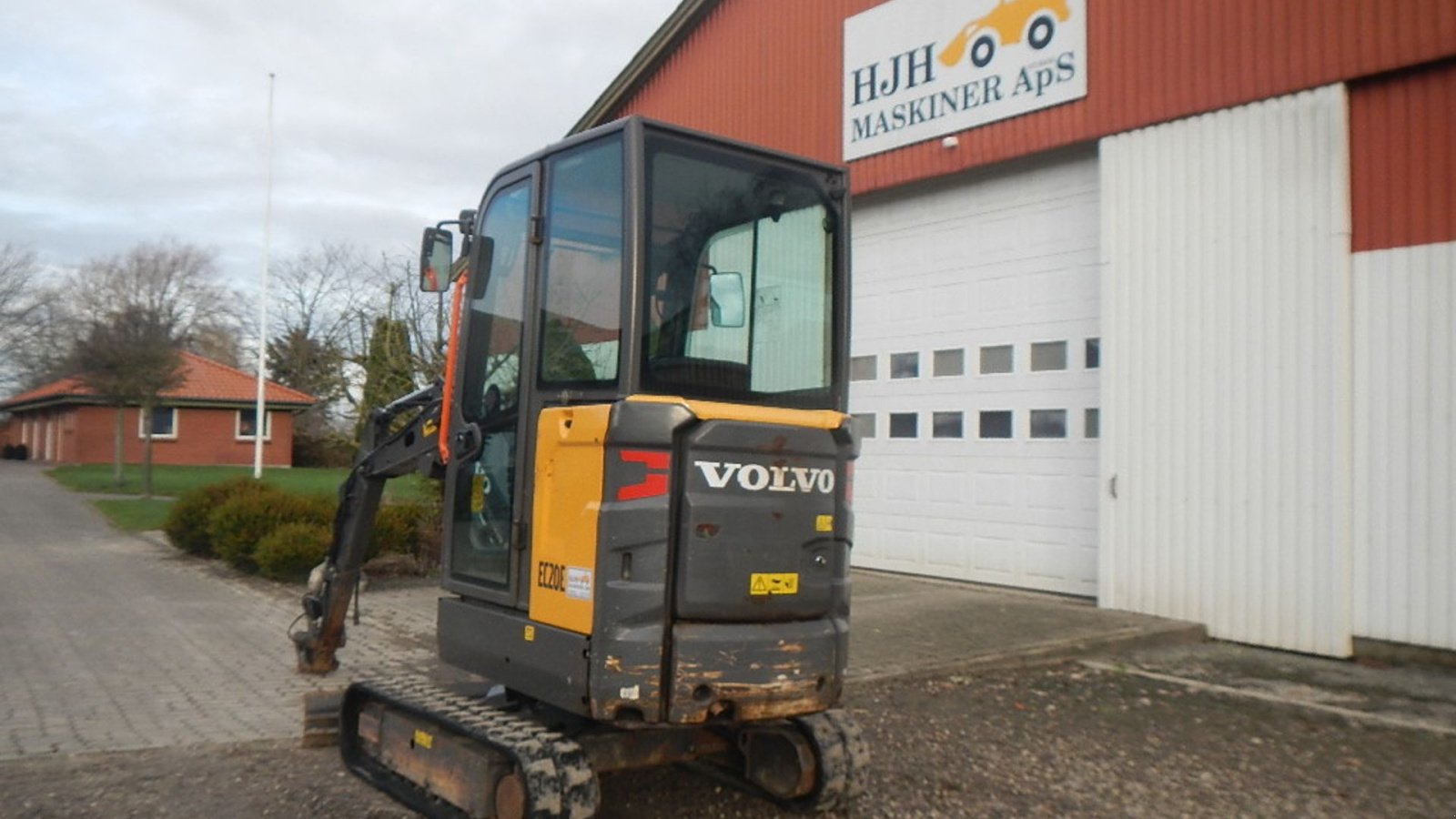 Bagger tipa Volvo EC 20 E Kompaktgravemaskine, Gebrauchtmaschine u Aabenraa (Slika 8)
