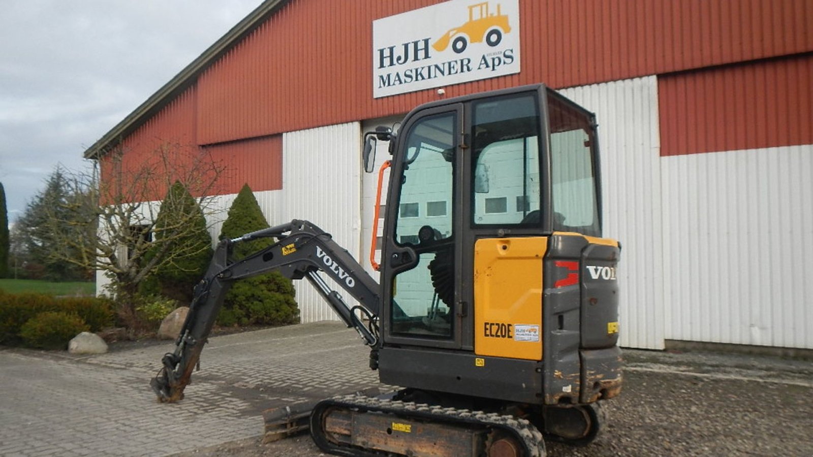 Bagger tipa Volvo EC 20 E Kompaktgravemaskine, Gebrauchtmaschine u Aabenraa (Slika 2)