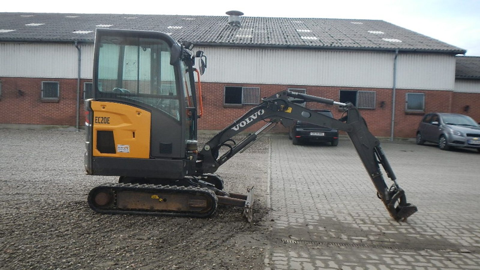 Bagger tipa Volvo EC 20 E Kompaktgravemaskine, Gebrauchtmaschine u Aabenraa (Slika 10)
