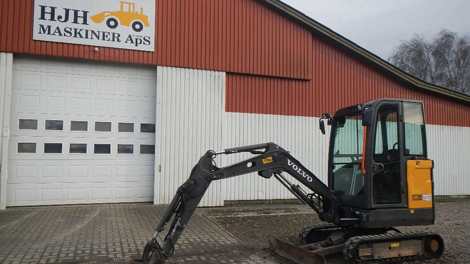 Bagger tipa Volvo EC 20 E Kompaktgravemaskine, Gebrauchtmaschine u Aabenraa (Slika 9)