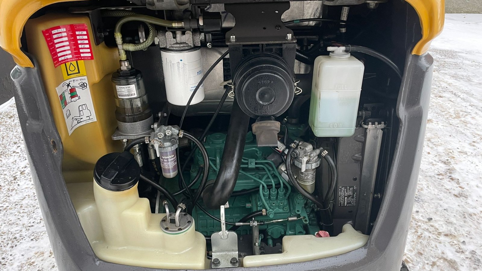 Bagger Türe ait Volvo EC18, Gebrauchtmaschine içinde Nykøbing Mors (resim 5)