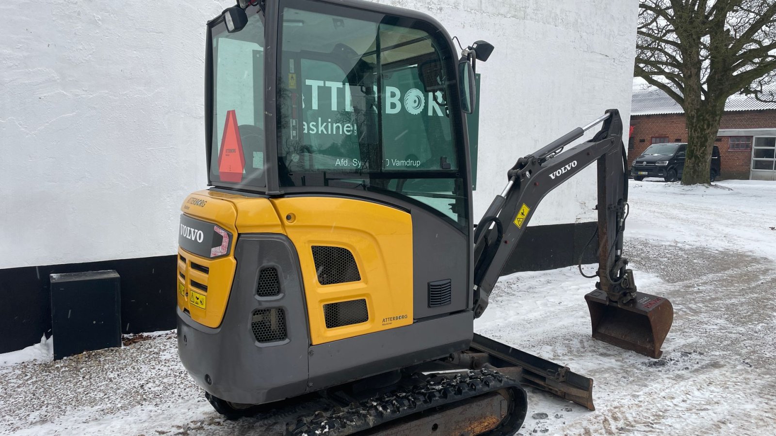 Bagger Türe ait Volvo EC18, Gebrauchtmaschine içinde Nykøbing Mors (resim 2)