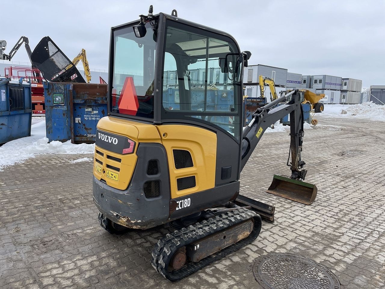 Bagger za tip Volvo EC18D, Gebrauchtmaschine u Skive (Slika 4)