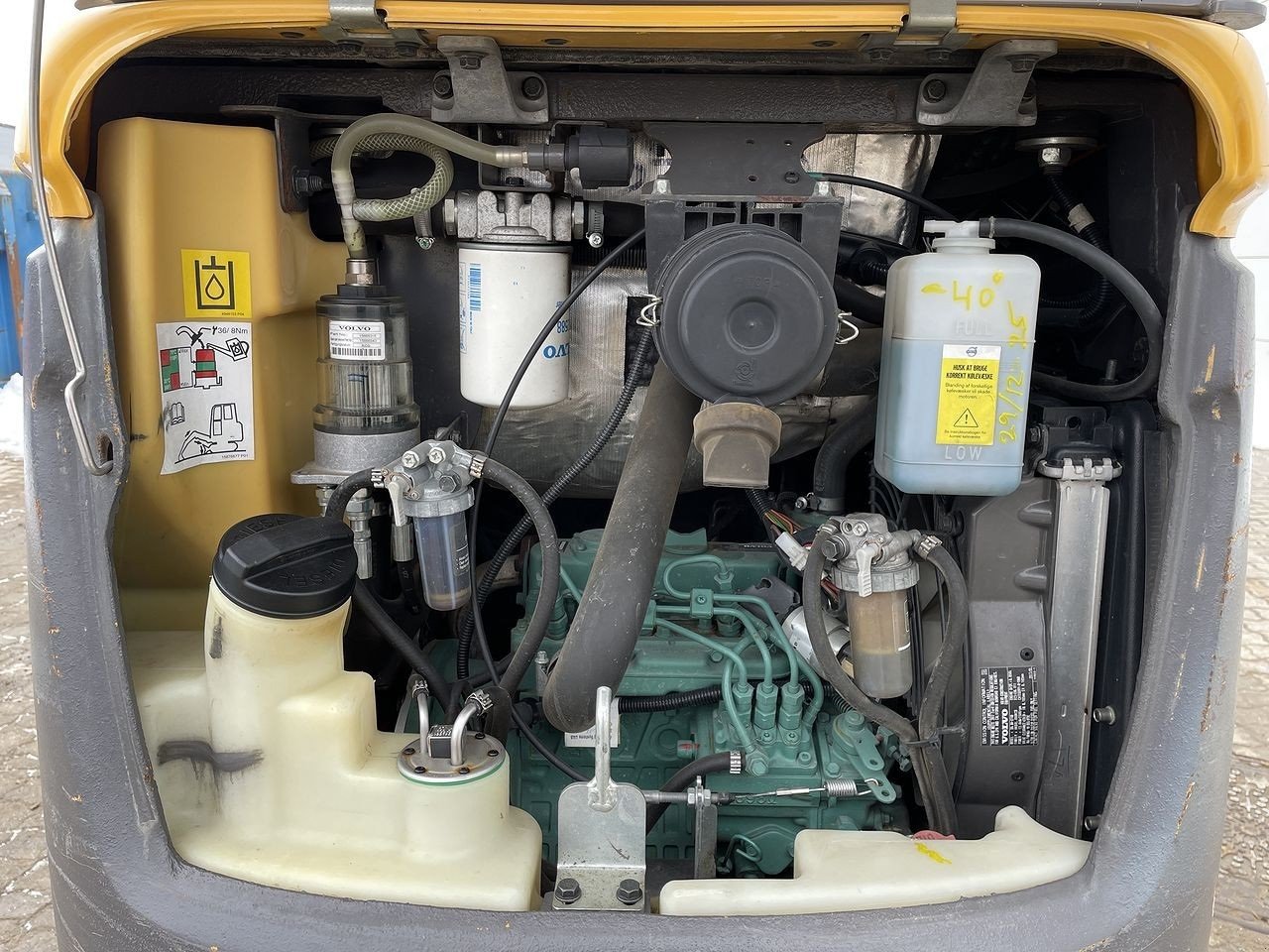 Bagger tip Volvo EC18D, Gebrauchtmaschine in Skive (Poză 9)