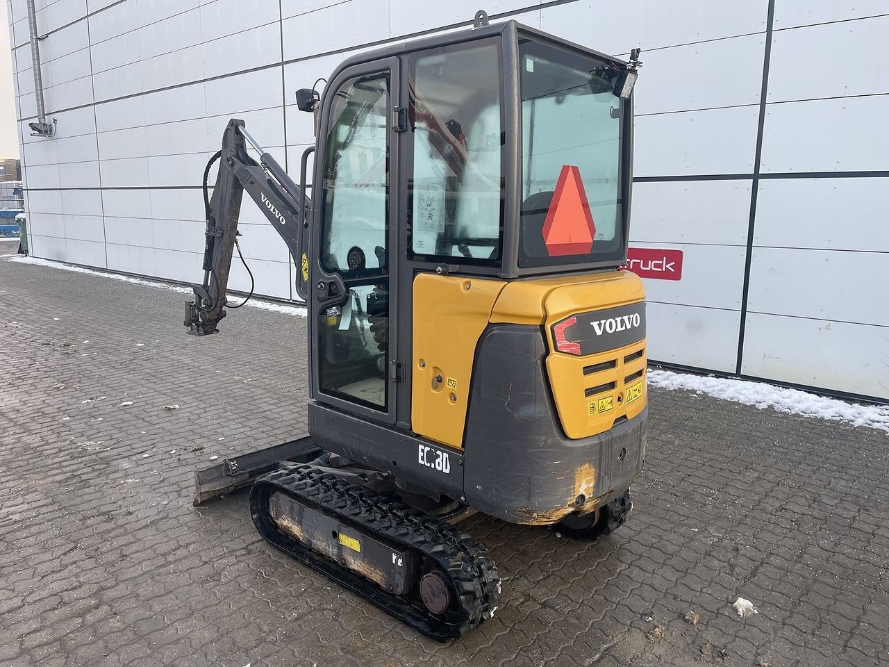 Bagger Türe ait Volvo EC18D, Gebrauchtmaschine içinde Skive (resim 2)