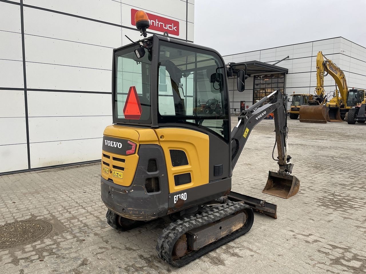 Bagger del tipo Volvo EC18D, Gebrauchtmaschine en Skive (Imagen 4)