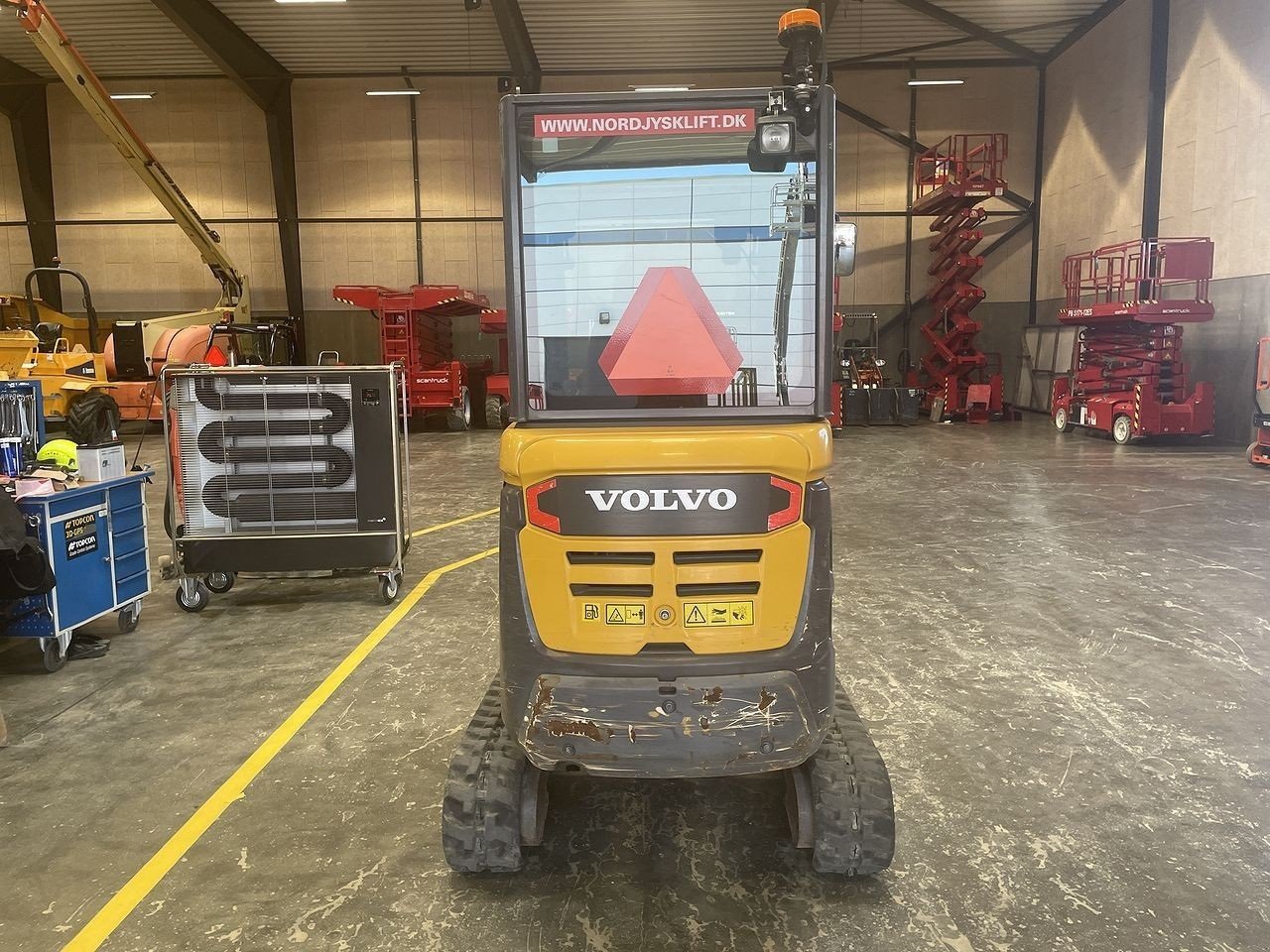 Bagger a típus Volvo EC18D, Gebrauchtmaschine ekkor: Skive (Kép 3)
