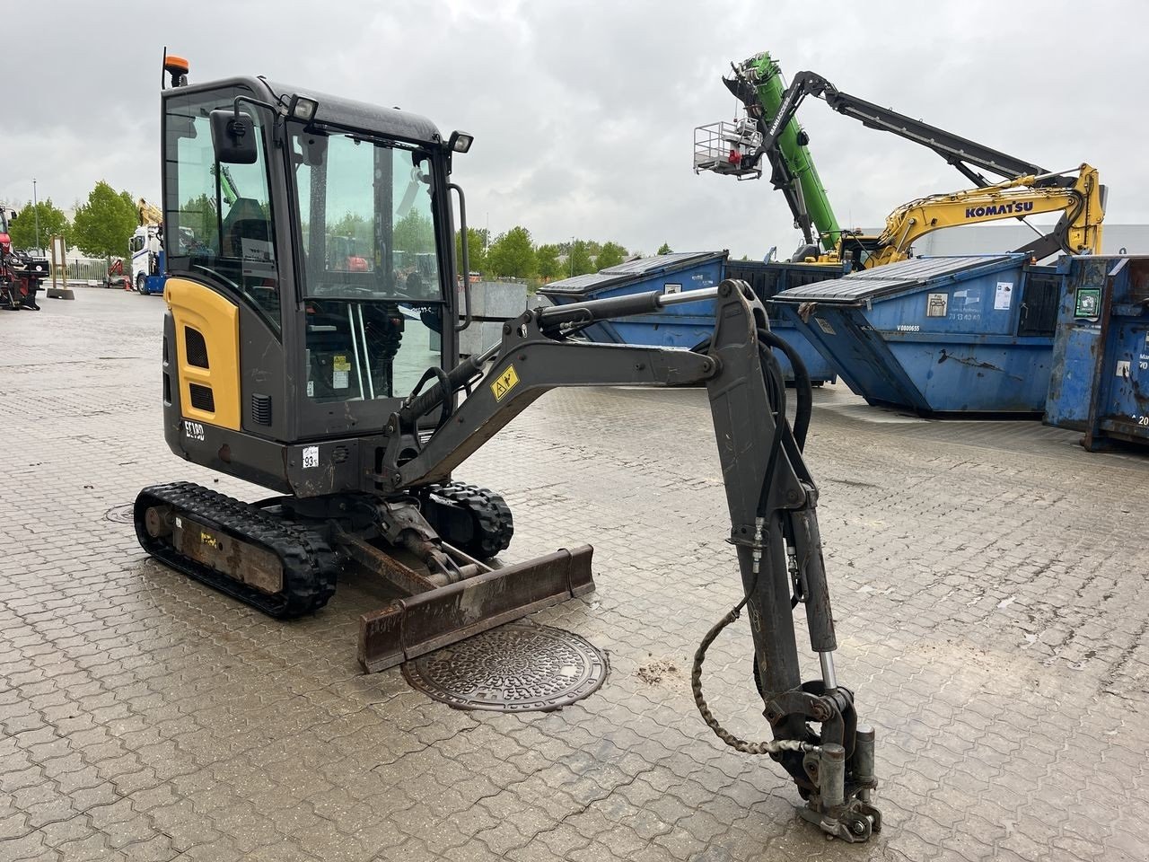 Bagger a típus Volvo EC18D, Gebrauchtmaschine ekkor: Skive (Kép 5)