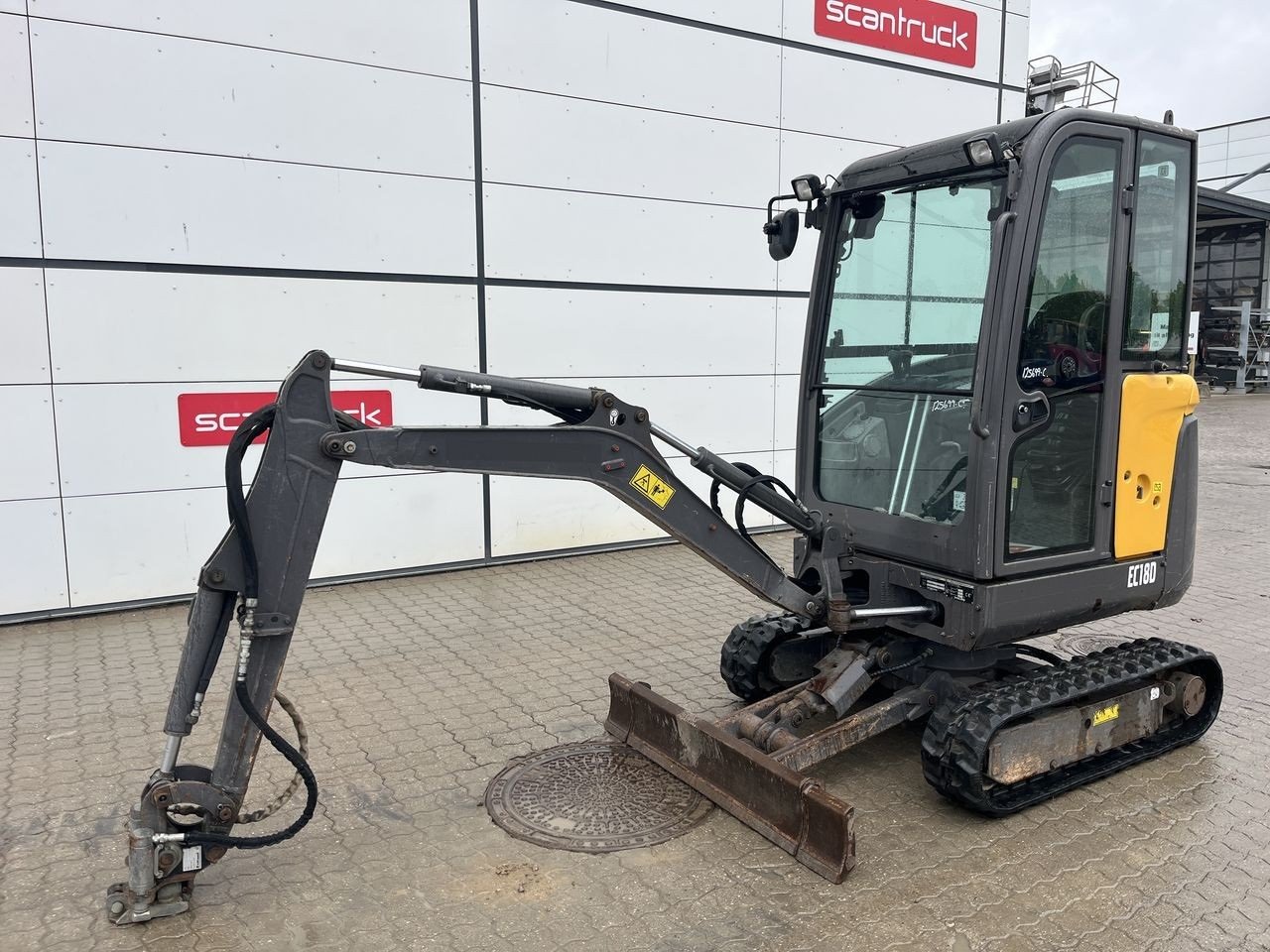 Bagger a típus Volvo EC18D, Gebrauchtmaschine ekkor: Skive (Kép 1)