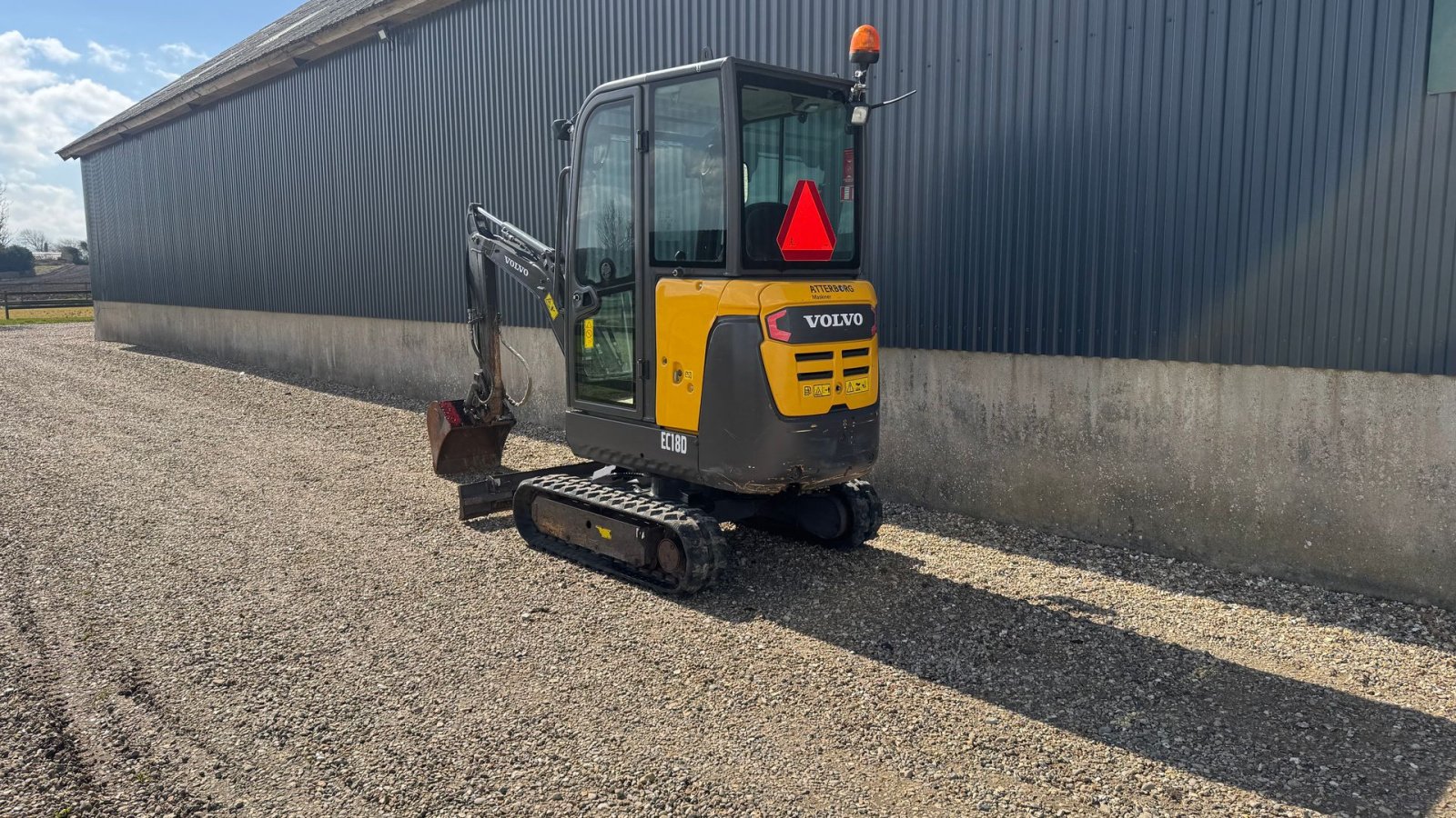 Bagger del tipo Volvo EC18D, Gebrauchtmaschine In Nykøbing Mors (Immagine 6)