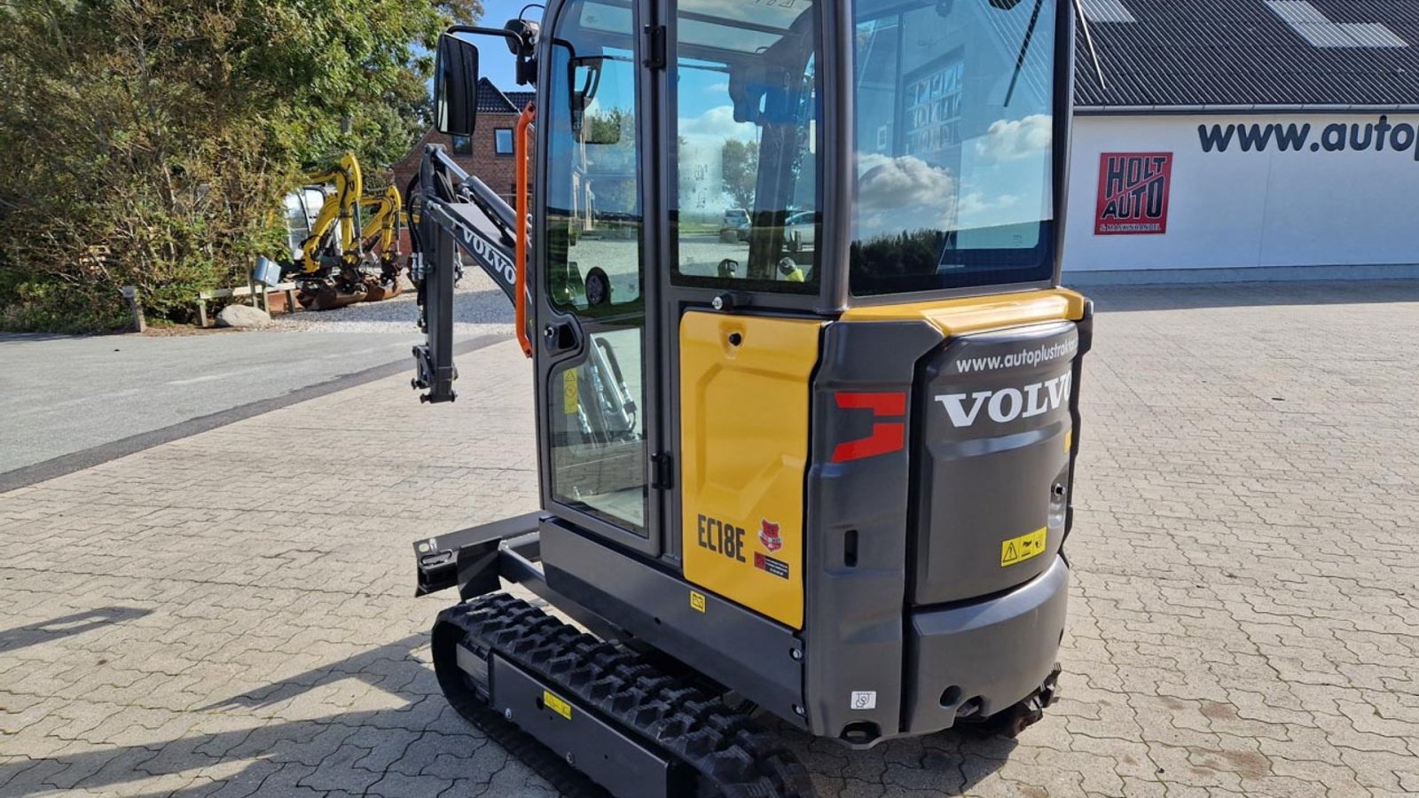 Bagger от тип Volvo EC18E, Gebrauchtmaschine в Vrå (Снимка 5)