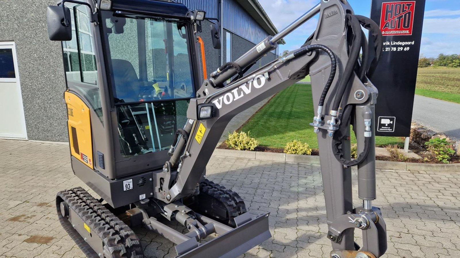 Bagger des Typs Volvo EC18E, Gebrauchtmaschine in Vrå (Bild 9)