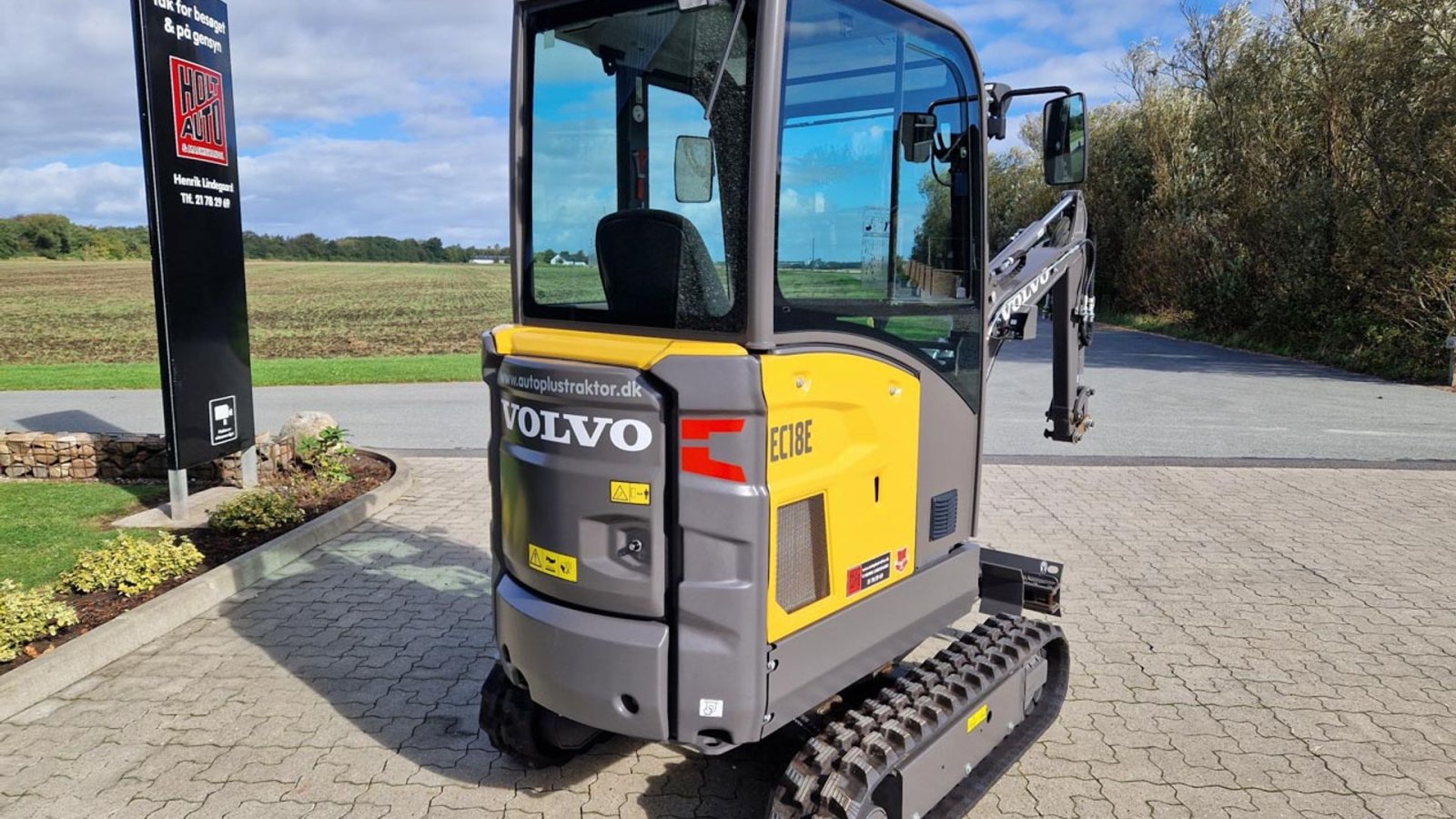 Bagger des Typs Volvo EC18E, Gebrauchtmaschine in Vrå (Bild 3)