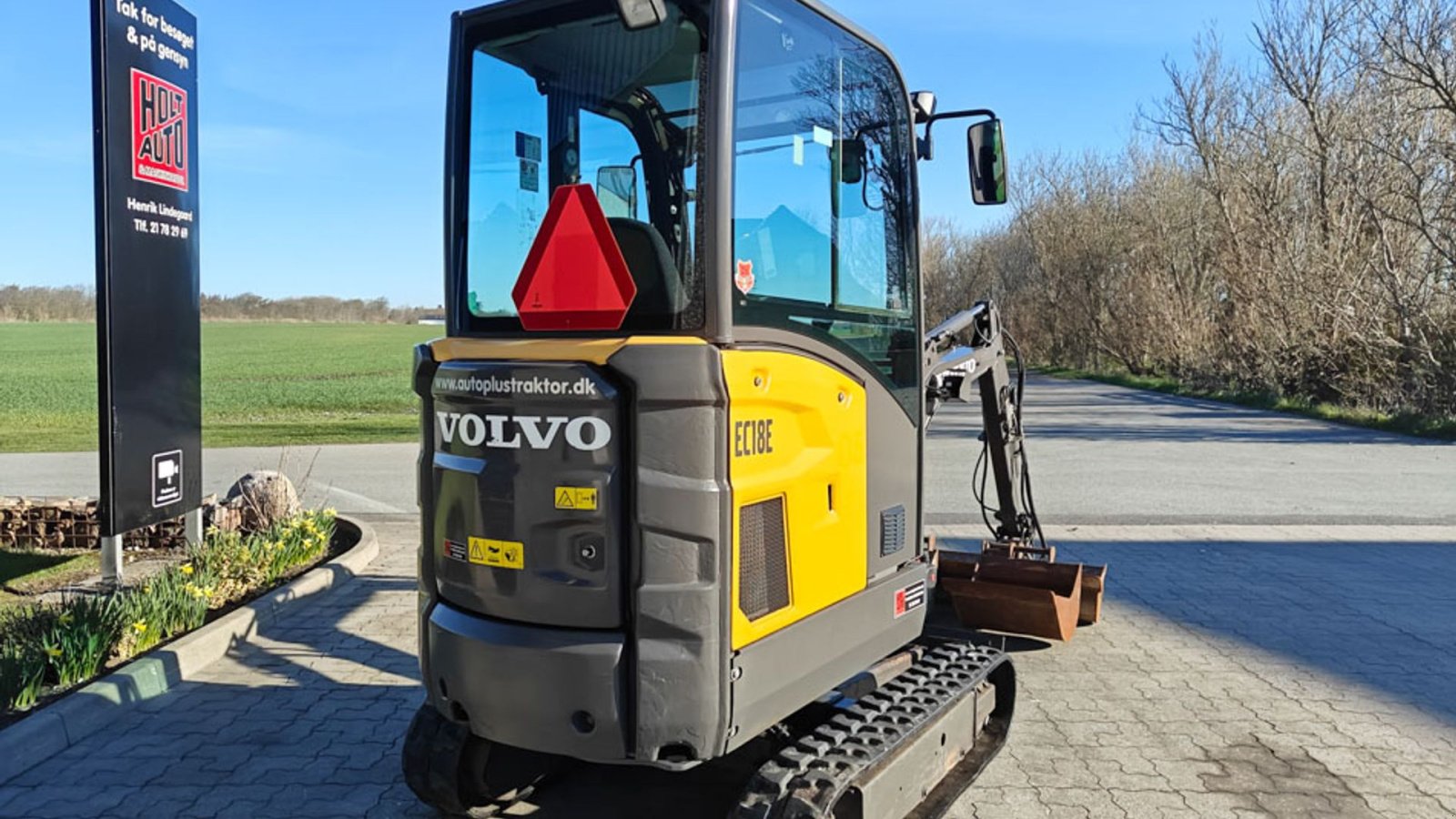 Bagger typu Volvo EC18E, Gebrauchtmaschine w Vrå (Zdjęcie 4)