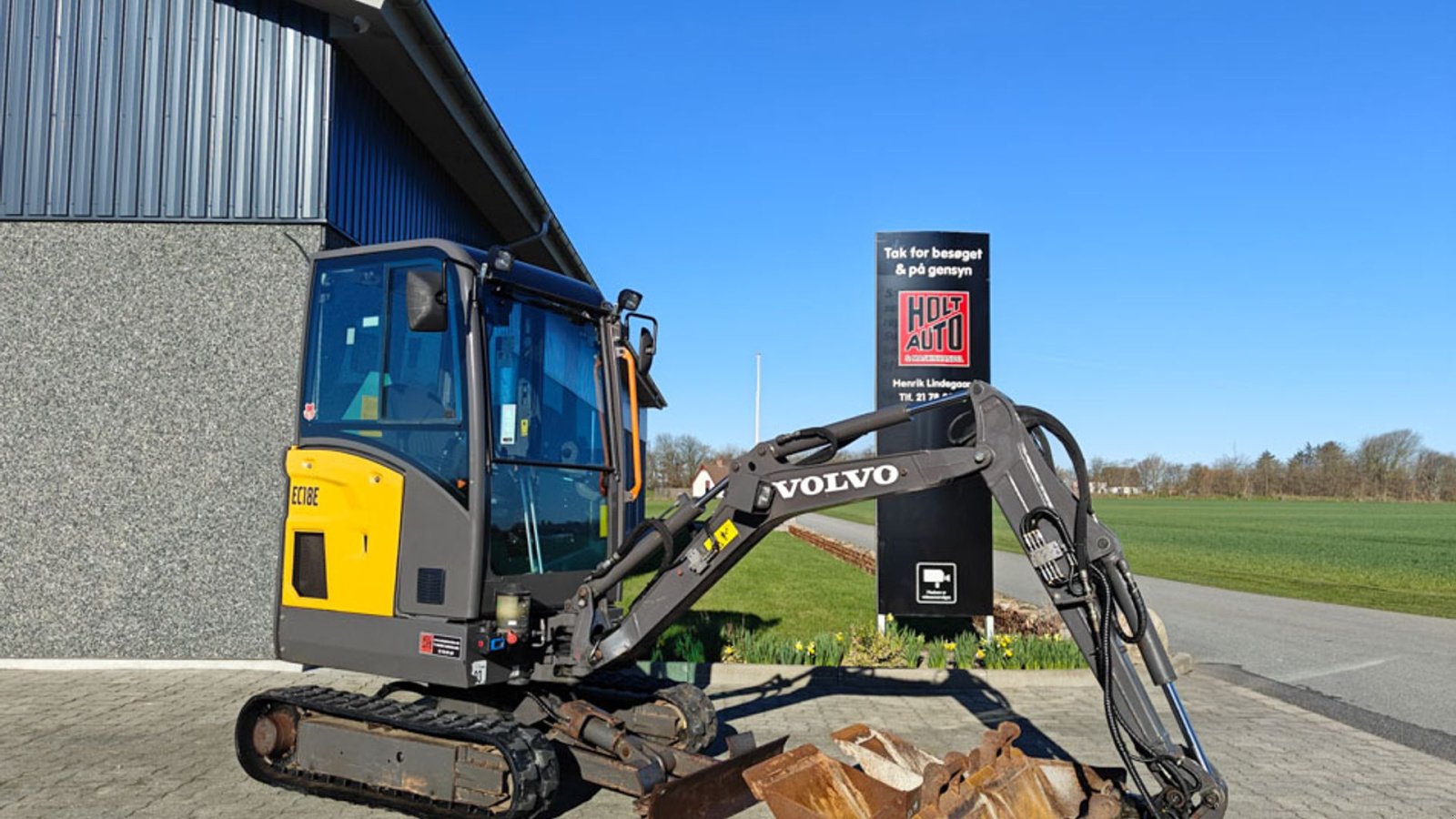 Bagger typu Volvo EC18E, Gebrauchtmaschine w Vrå (Zdjęcie 1)