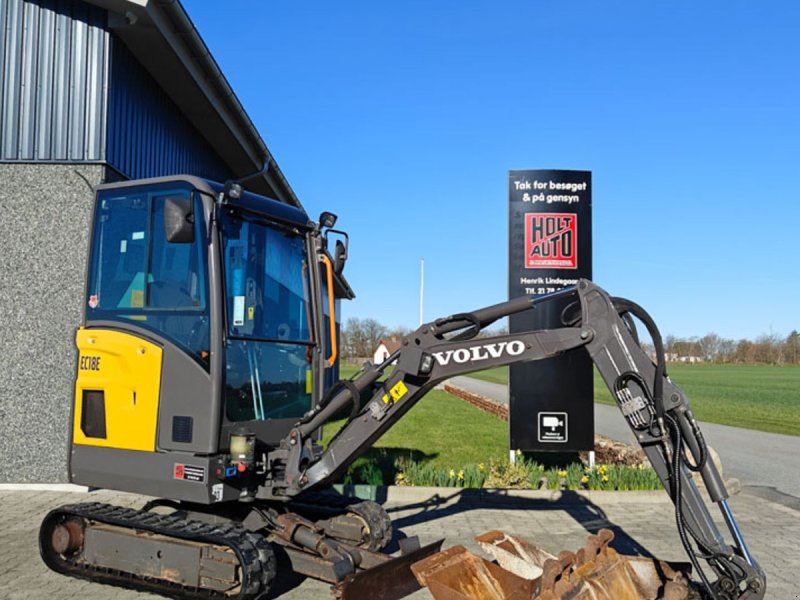 Bagger tipa Volvo EC18E, Gebrauchtmaschine u Vrå