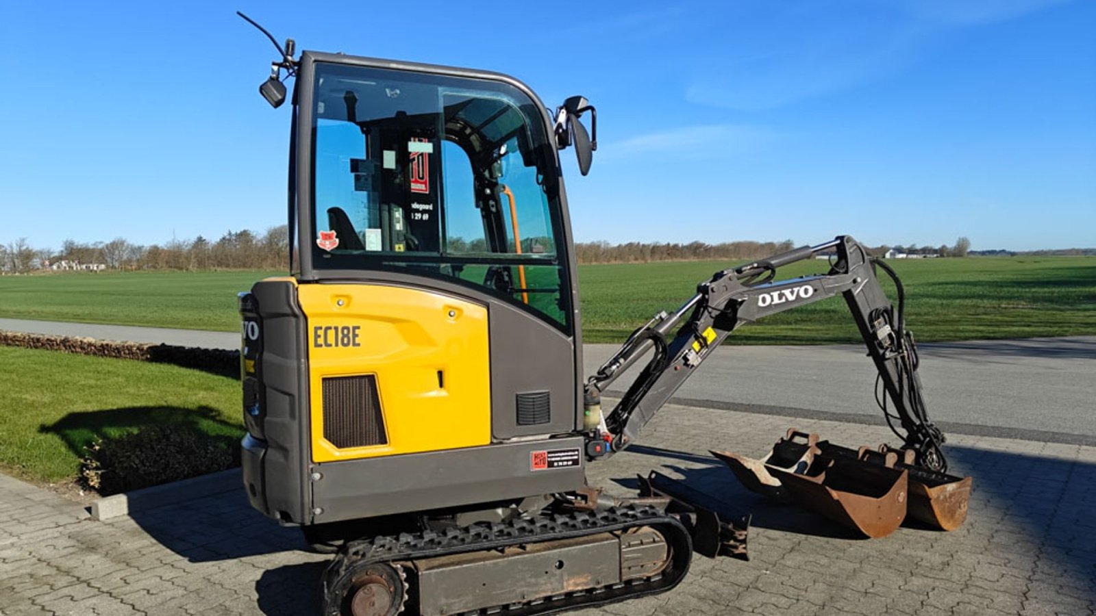 Bagger typu Volvo EC18E, Gebrauchtmaschine w Vrå (Zdjęcie 3)