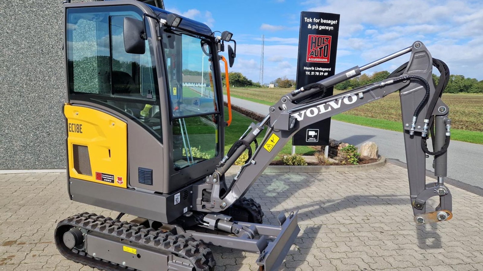 Bagger типа Volvo EC18E, Gebrauchtmaschine в Vrå (Фотография 1)