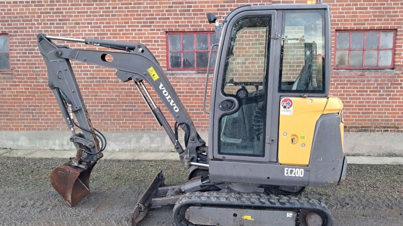Bagger typu Volvo EC20D, Gebrauchtmaschine v Rødovre (Obrázek 5)