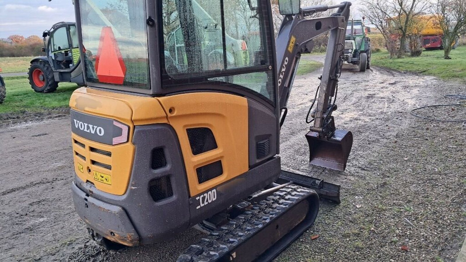 Bagger typu Volvo EC20D, Gebrauchtmaschine v Rødovre (Obrázek 3)