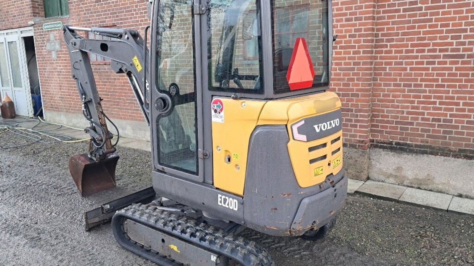 Bagger typu Volvo EC20D, Gebrauchtmaschine v Rødovre (Obrázek 4)
