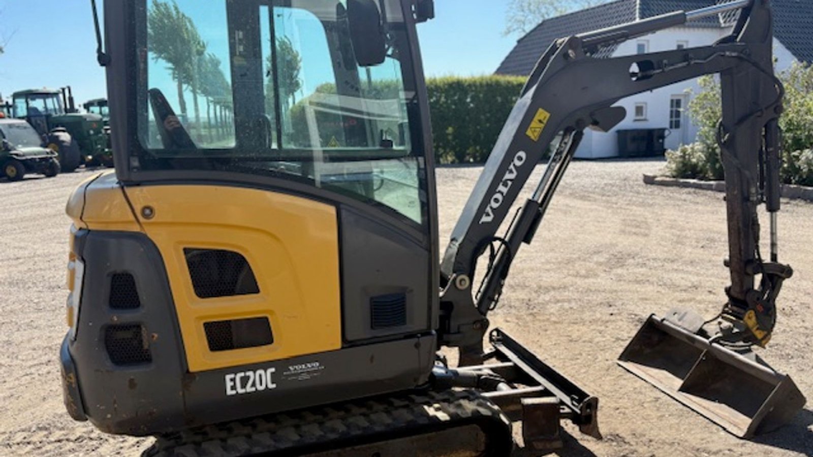 Bagger a típus Volvo EC20E KIPBART PLANERBLAD, SKOVLSÆT/STATIV, Gebrauchtmaschine ekkor: Dronninglund (Kép 8)